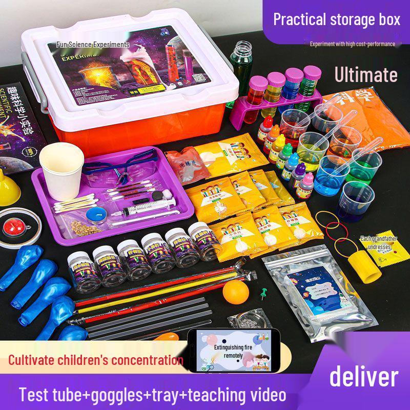 STEM Science Experiment Kit: Handmade Educational Toys for Kids and Students