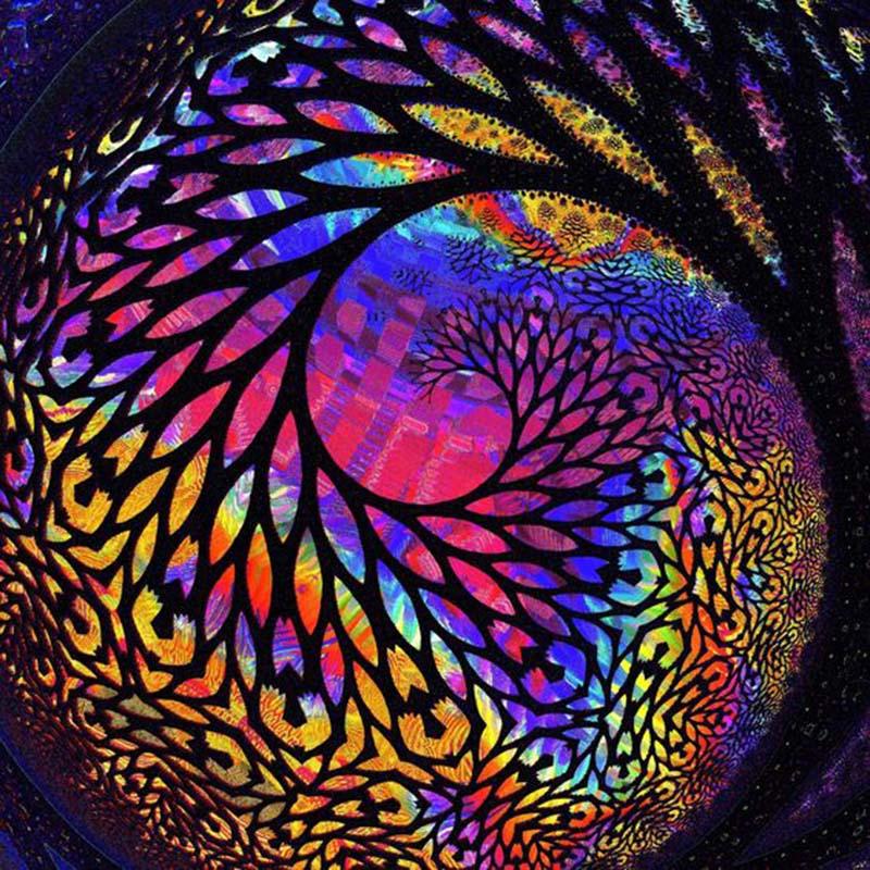 

DIY алмазная живопись полная дрель Алмазная вышивка крестиком Стрекоза мозаика хобби подарок наборы картин из бисера настенное искусство Full Round 20x20CM