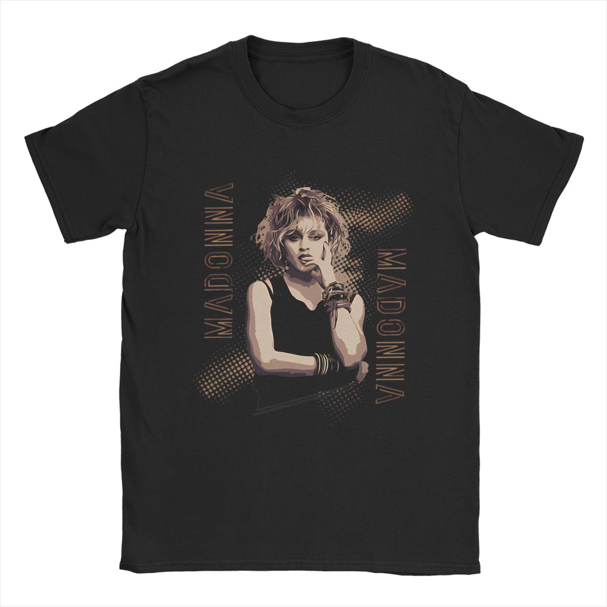 

Men Women Madonna Music Vintage Pop Singer T-Shirt Apparel Awesome Summer T Shirts Top Tee Clothes Summer L