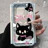 Cute Scare Cat, Suitable for iPhone17pro Mobile Phone Case Apple 16 2-in-1 14/13 Cartoon 12 Sets 15