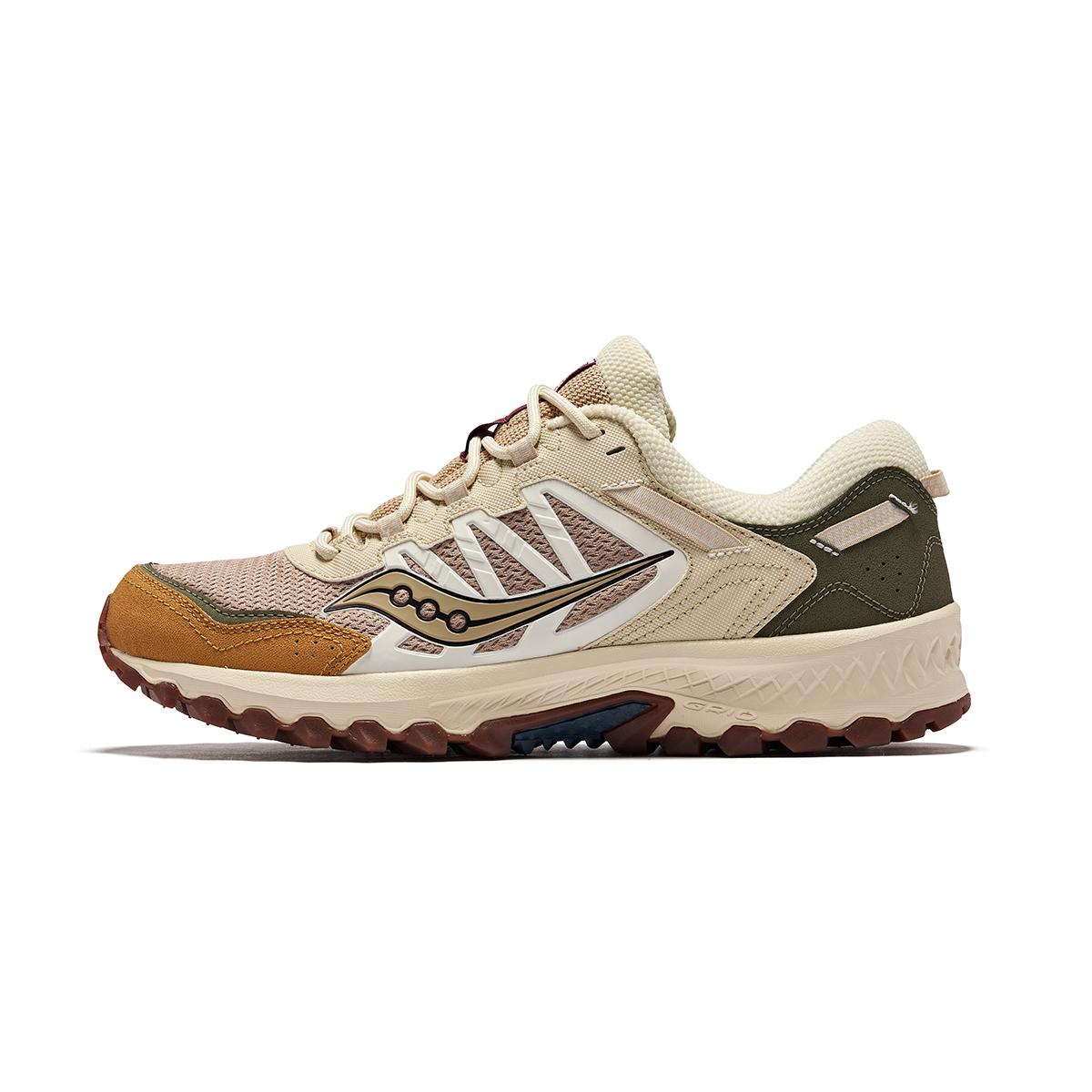 

Saucony Men s Grid Peak Tan Chino Green Trail Running Shoes S70814-5 43