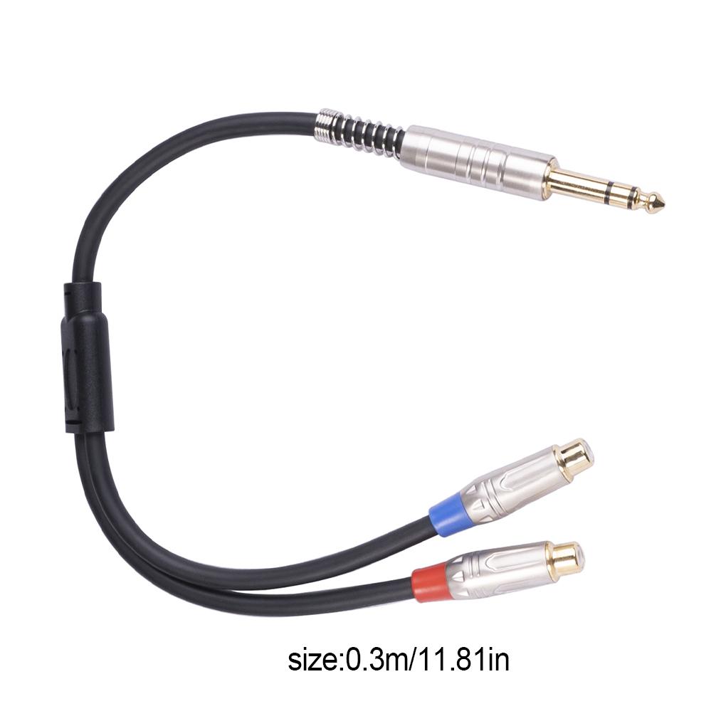 Cables Professional Durable Black Alloy Adapter Headphone Splitter Video Camera Accessories Converter Condenser Microphone