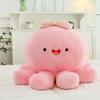 Cute Stuffed Octopus Doll With Short Fur Ideal For Kids And Animal Enthusiasts