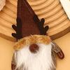 Christmas Tableware Holder Xmas Gnome Cutlery Holder Knife Fork Spoon Pouch Bag for Holiday Party Dinner Table Decor