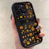 Luxus Glückliches Halloween Geist Weiche Handyhülle Für IPhone 16 Pro Max 14 13 12 11 15 Pro 15 16 Plus XR XS Max Anti-Fall Rückseitenhüllen
