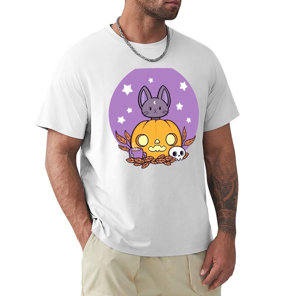 Pumpkin Cats Son Nikury Tshirt Antipilling Casual Tshirt