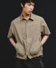 INTEMPOMOOD Arc Pocket Shirt_Beige