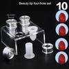 Diy Self-Made Handmade Handmade Craft Tool Lipstick Material Kit Small Sample Nozzle Empty Tube Silicone Aluminum Mold Lipstick