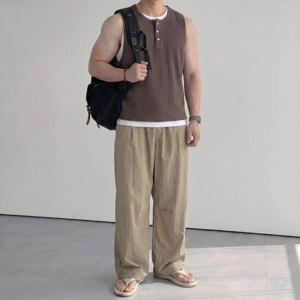 Onl Men Nabankushi Refrigerator Pants Wide Pants Slacks