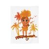 Karol G Tropicoqueta Album Blanket Coral Fleece Plush Printed   Multifunction Warm Throw Blankets for Bedding Car Quilt