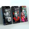 Face Smile-J-JokerS Phone Case For Samsung S25 S24 FE S23 S22 S21 Plus S20 Ultra Note20Ultra Black Glass Cover