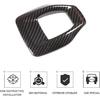 TOYCIDFG Car Gear Shift Knob Panel Cover Trim Frame for Alfa Romeo Stelvio 2020-2023 ABS Carbon Fiber Pattern Car Accessories