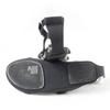 Great HERMES Sandals Aura Ankle Strap Black Leather Women 38 201063Z Used