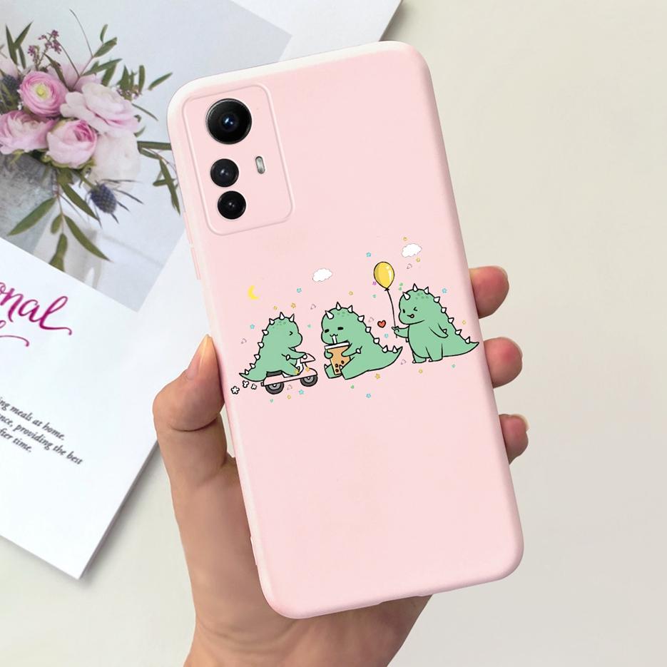 For Xiaomi Redmi Note 12s Case Cute Fashion Cartoon Back Cover 6.43'' Soft TPU Phone Case For Redmi Note 12S Note12s Fundas Capa