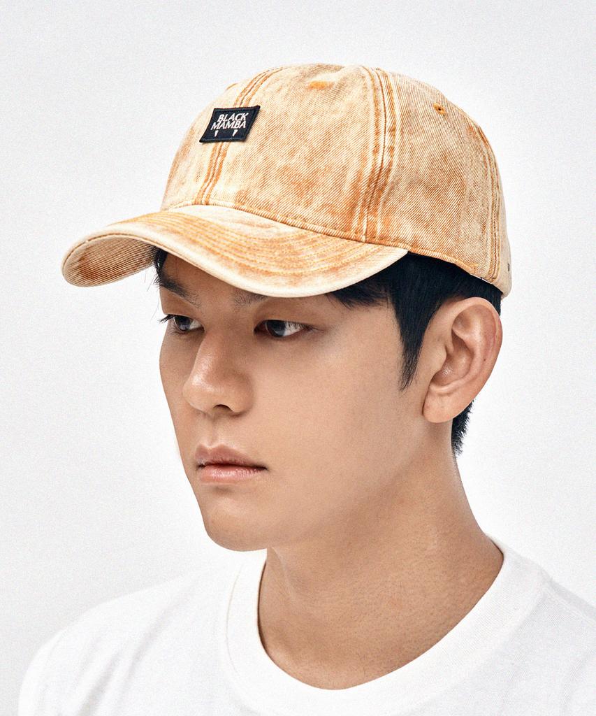 Beullaegmamba Washed Ball Cap (Mustard)