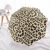 1 PC Automatic Folding Umbrella -Animal Texture patternPattern,Portable & Foldable Design with 8 Ribs,Christmas Birthday Gifts