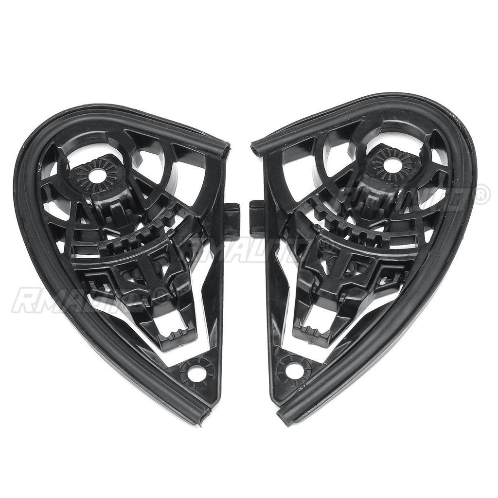 Pair Motorcycle Helmet Visor Shield Gear Base Plate Lens Holder for AGV K1 K3SV K5 / K3 K4