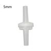 Plastic One-Way Non-Return Water Inline Fluids Check Valves for Fuel Gas Liquid 3mm/4mm / 5mm/6mm / 8mm / 10mm/ 12mm