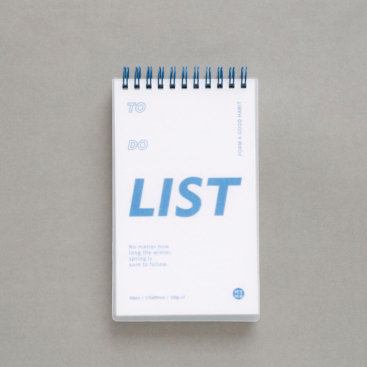 Spiral Daily Planner and Check-in Notebook