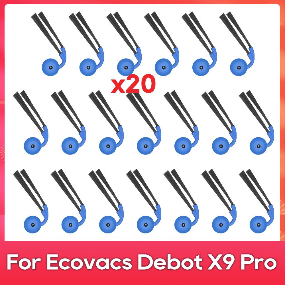 Passt für ( ECOVACS X9 PRO OMNI / X9 Pro ) Ersatzteile Zubehör Filter Haupt-Seitenbürste Walze Mopp Staubbeutel