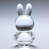 Baccarat 2022 Miffy Bunny Crystal Sculpture In Clear and 20k Gold, Rabbit (Zodiac Sign of the Rabbit), Item Number 2815127 [Parallel Import]