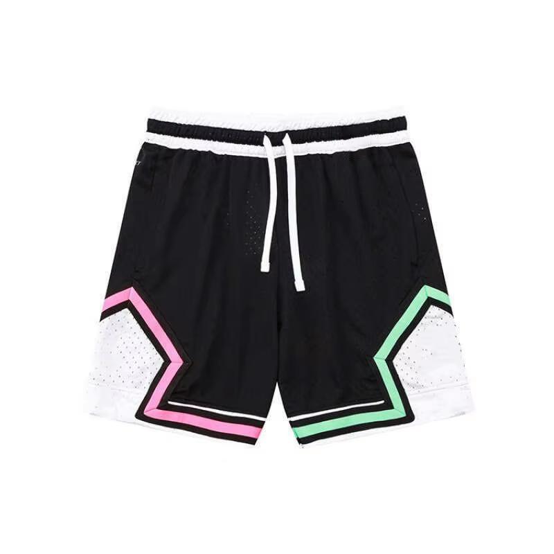 New Fashion Vintage Style American Loose Basketball Shorts New Summer Adult Athletic Unisex Basketball Quick-drying Short Pants