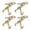 4 RTJ Cluster Hooks Wrecker Tow Truck Towing Car Hauler Trailer Auto Body Hook