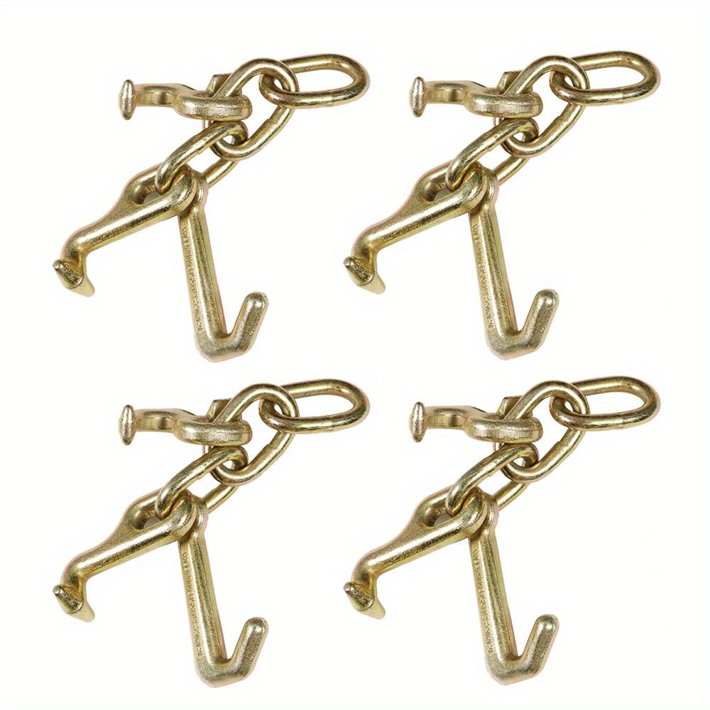 4 RTJ Cluster Hooks Wrecker Tow Truck Towing Car Hauler Trailer Auto Body Hook