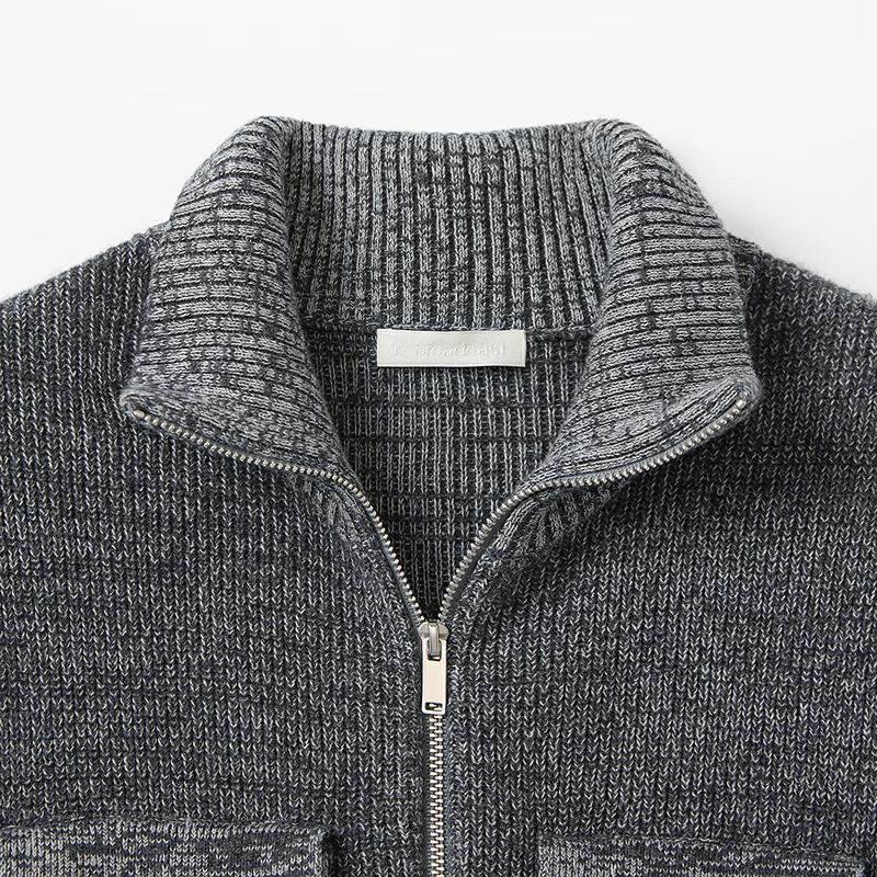 Broadcast Women's Stylish Wool Blend Zipper Knit Vest