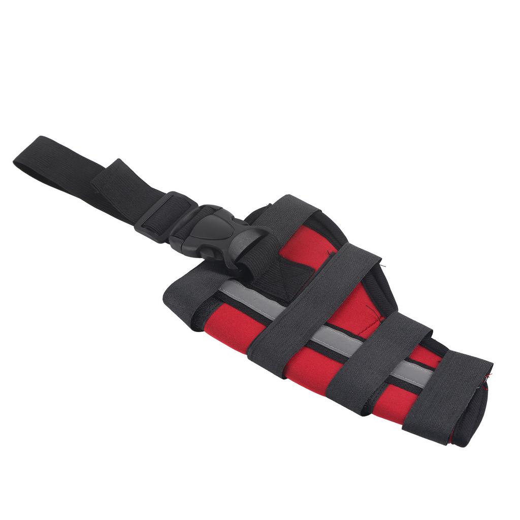 Dog Hind Leg Brace Breathable Comfortable Stable Support Pet Knee Pads for Surgery Recovery L