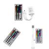 Rgb Led Light Strip Controller With Ir Remote For Home Decor And Dimming