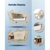 ECCPP Interior Door Handle 2005-2010 for Jeep for Grand Cherokee Outer Replacement Front Passenger Right Door Handle 1pc Beige 1EH121D1AA