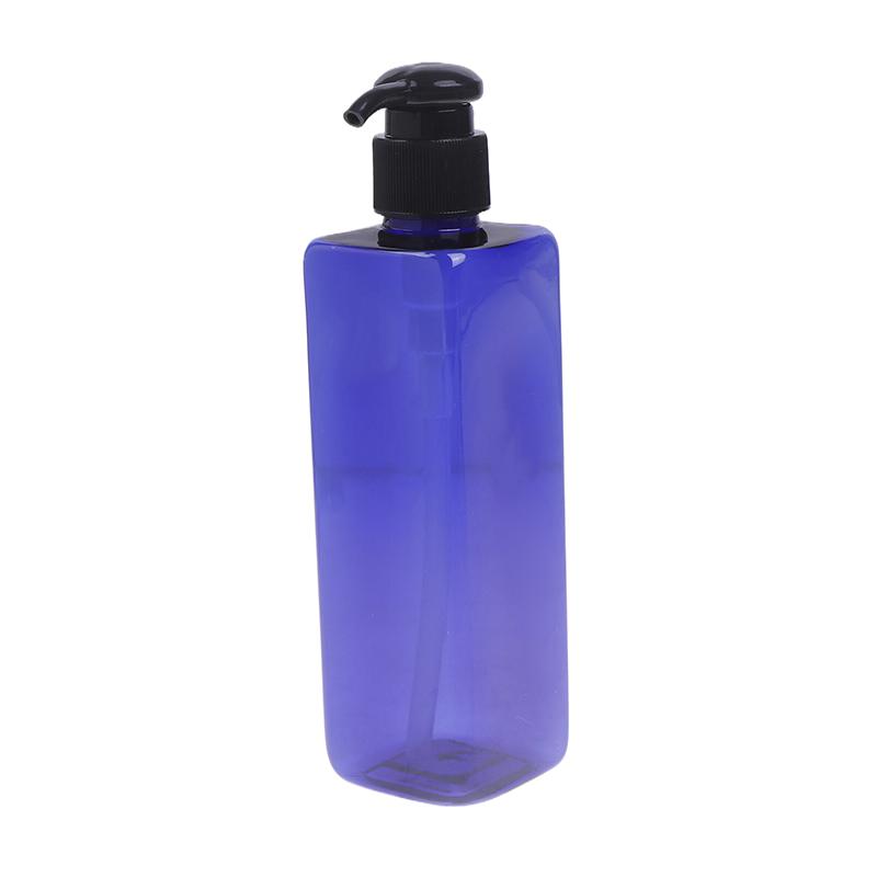 250Ml Square Hand Pump Soap Liquid Dispenser Shampoo Conditioner Bodysoap Gel Pump Bottle Bathroom Empty Lotion Container