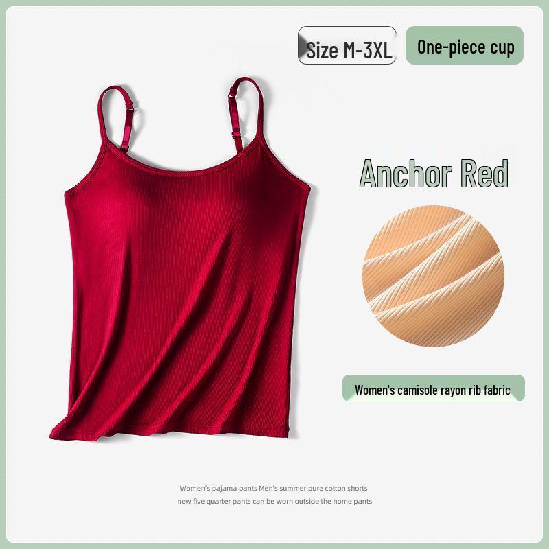 Женский рубчатый топ-майка без спинки со встроенным бюстгальтером - Летнее утягивающее нижнее белье XXL (120-135 catty)