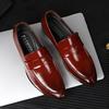 Men's New Winter Leather Formal Shoes - Plus Size & Wedding-Ready