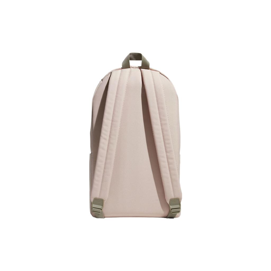 adidas Neo Basketball Style Simple Logo Polyester Backpack Unisex Backpack Miracle-Gray Brown IL1916