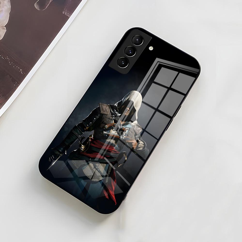 A-Assassins Game C-Creed Etui na telefon do Samsung A56 A36 A26 A16 A15 A25 A35 A55 A14 A34 A24 A54 Szklane Etui