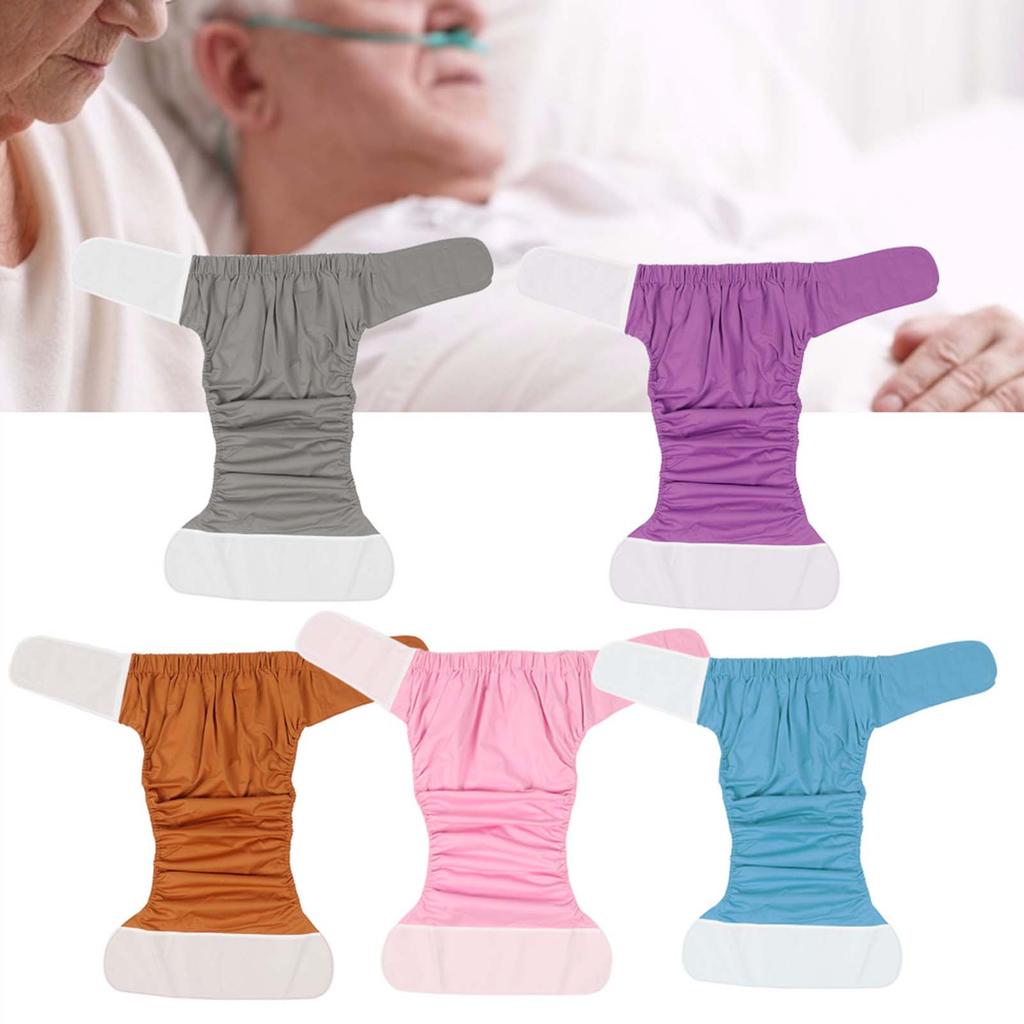 Waterproof Washable Reusable Adult Elderly Cloth Diapers Pocket Nappies
