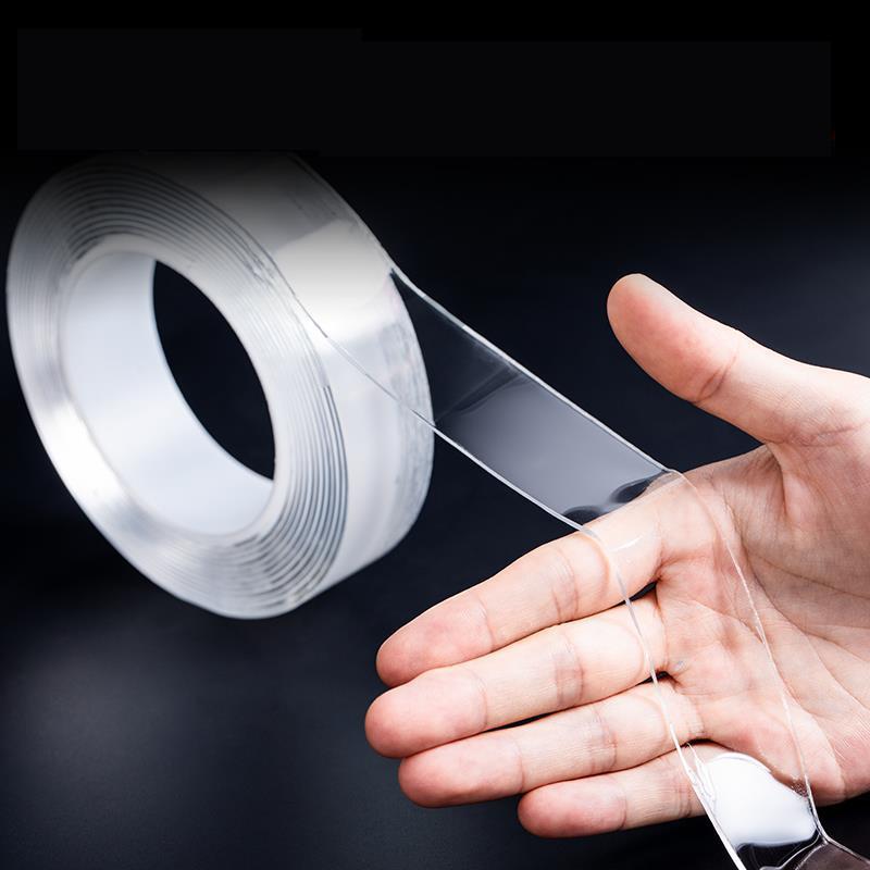 Reusable Transparent Waterproof Double-sided Tape 1/3/5/10 M