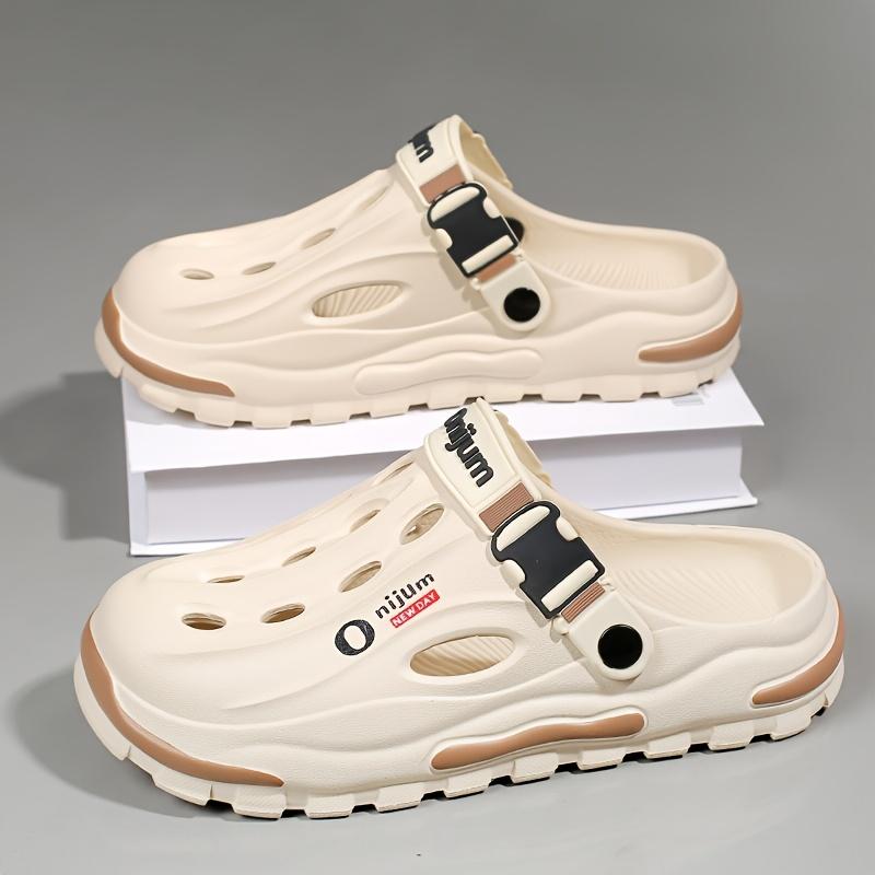 Thick-soled Non-slip Clogs for Men and Women, Versatile Summer Sandals for Both Indoor and Outdoor Wear, Slip-on Casual Style, Women Shoes