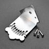 Professional Zinc Alloy 8 Strings Mandolin Tailpiece Mounting Screws Kit Parts