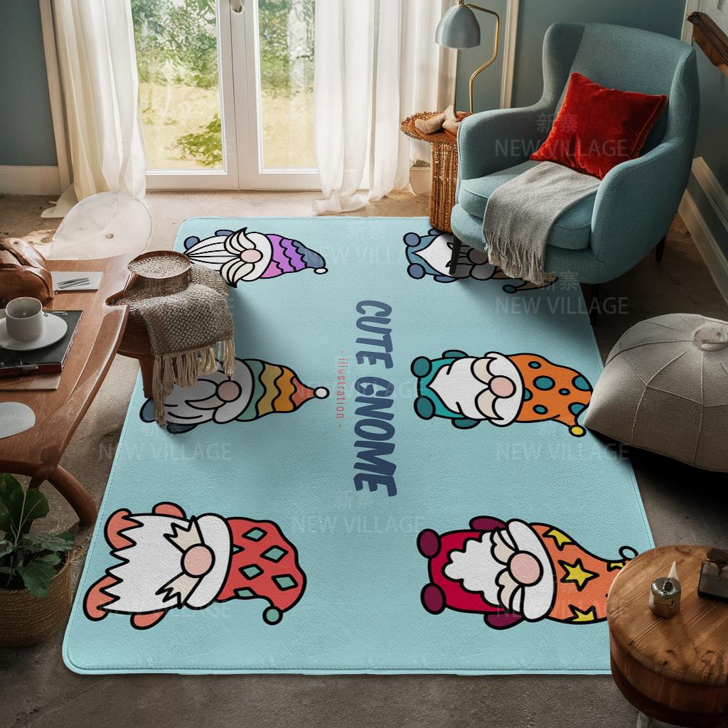 House Entrance Carpet Home Door Mat Living Room Bath Foot Bathroom Non-slip Water Absorption Rugs Bath Merry Christmas Winter