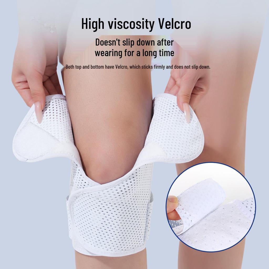 Men's Lightweight Summer Knee Support for Running, Mountaineering & Rope Skipping - Non-slip, Breathable Patella Strap