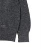 Michikoleondeonkosino Neck Warmer Set Wool Knit Charcoal