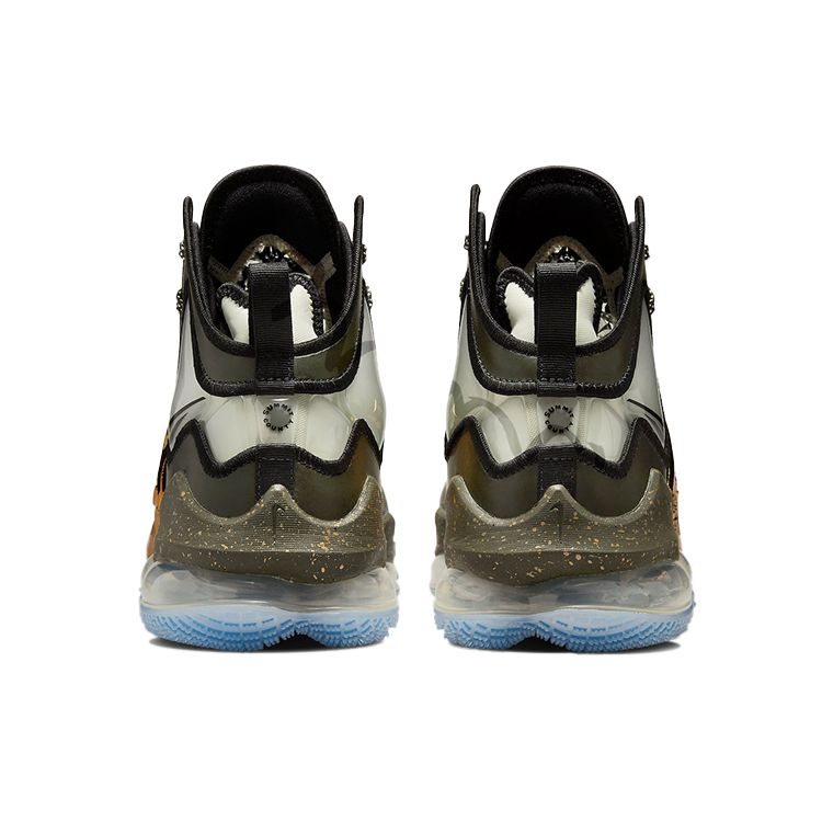 Nike LeBron 19 Chosen 1 Men Sneakers Green Cargo-Khaki Black DQ7548-301