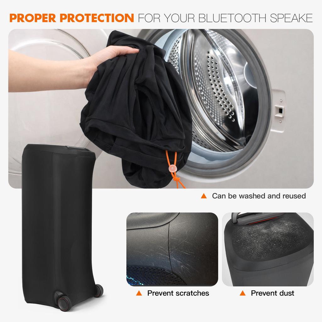 Staubschutz Hülle Stretch Tragbar Lautsprecher Tasche Zubehör für JBL Partybox Ultimates