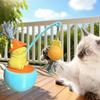 Cat Exercise Toys Cute 360 Degree Rotation Kitten Toys Pet Accessory For Mental Stimulation Hunting Simulation Scratching