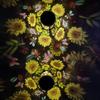 Sonnenblumen Gartenlicht, Eisen Außen Landschaftslampe, Wasserdichte Hängende/Stehende Rasendekoration für Hof Terrasse Gehweg Beleuchtung