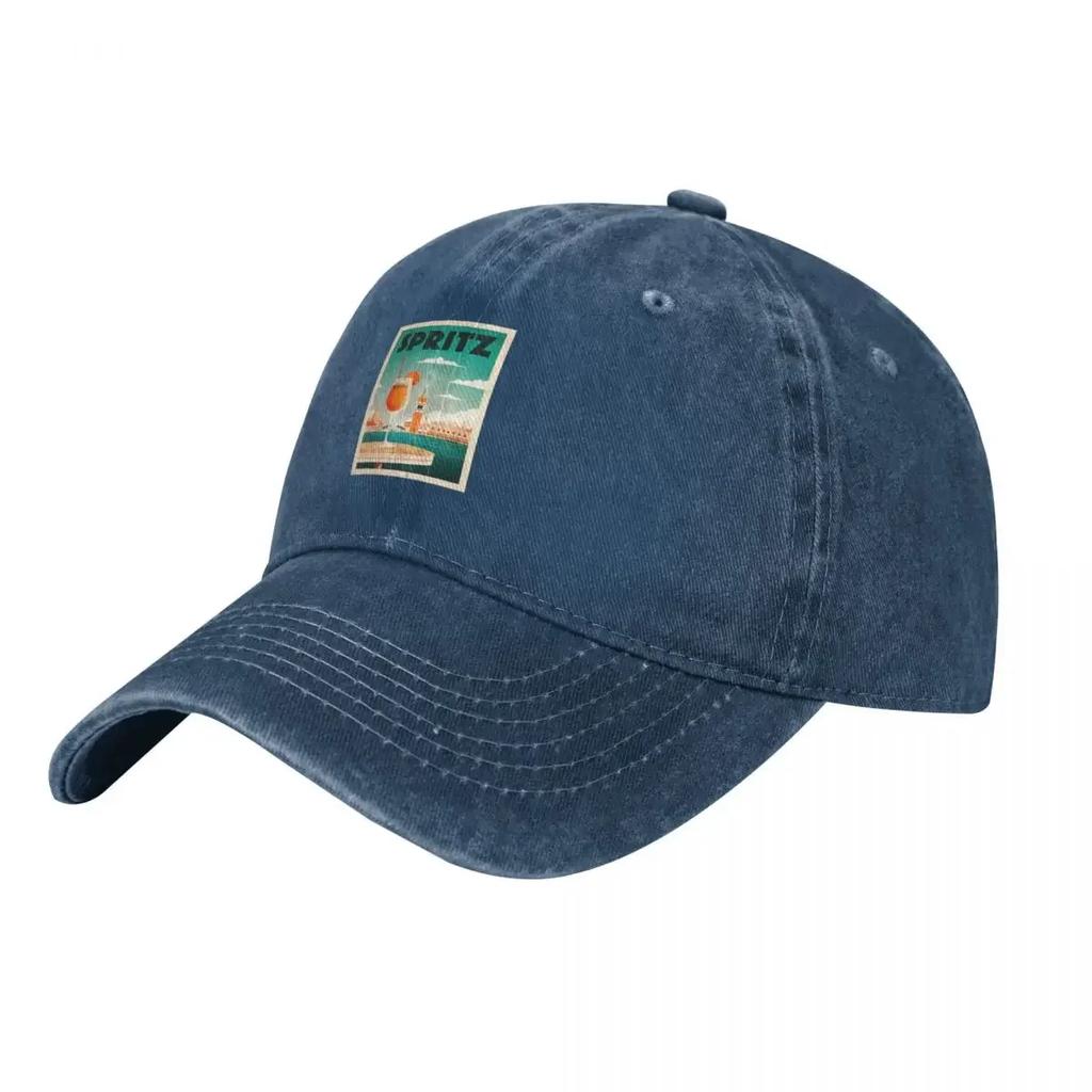 Vintage Aperol Sprits Venice Baseball Cap Horse Hat Sunscreen Custom Hat WoUnisex Caps Unisexs