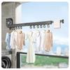 Latest Wall Mount Clothes Best Drying Rack Foldable Heavy Duty Retractable Closet Laundry Hanger Rotating Folding Extendable Clothesline